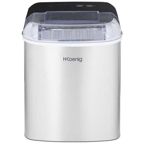 Fabbricatore Di Ghiaccio Hkoenig - Icek12 - Fino A 12 Kg Di Cubetti Di Ghiaccio Al Giorno - Produzione Da 6 A 13 Minuti - Acciaio Inossidabile - Foto 2
