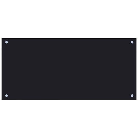 Paraschizzi Per Cucina Nero 90x40 Cm In Vetro Temperato - Foto 1