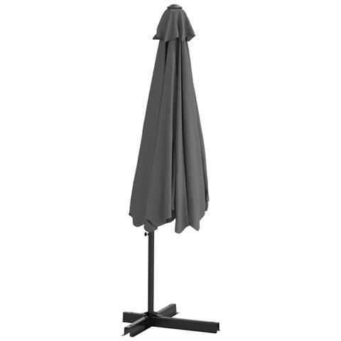 Ombrellone da Esterni con Palo in Acciaio 300 cm Antracite - Foto 2