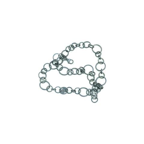 Gioielleria Dmb7010398-ne. Per Polso, Colore Grigio. Donna. - In ordine - Foto 2