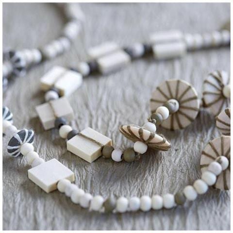 50 Perline Di Legno Quadrate Piatte 10 X 3 Mm - Foto 5