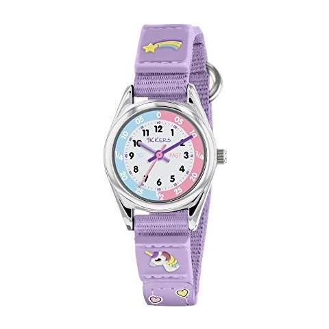 Ragazze Analogico Da Polso Al Quarzo Classico Con Tessuti Cinghia Tk0148 - Foto 1