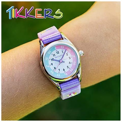 Ragazze Analogico Da Polso Al Quarzo Classico Con Tessuti Cinghia Tk0148 - Foto 4