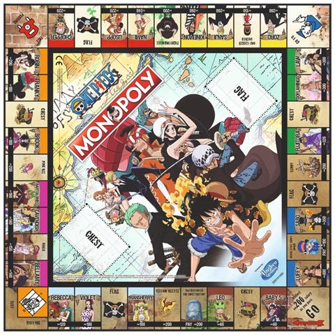 One Piece Jeu De Plateau Monopoly *anglais* - Foto 2