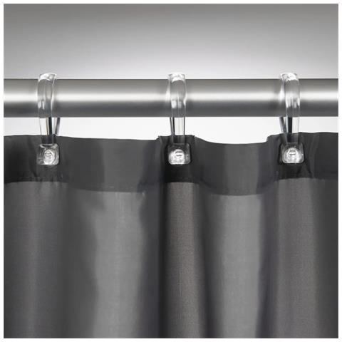 Tenda da Doccia Madeira 240x200 cm Grigio - Foto 2