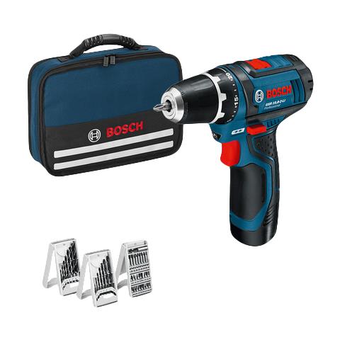 GSR 12-2-LI Trapano con impugnatura a pistola Ioni di Litio 2Ah 950g - Foto 1