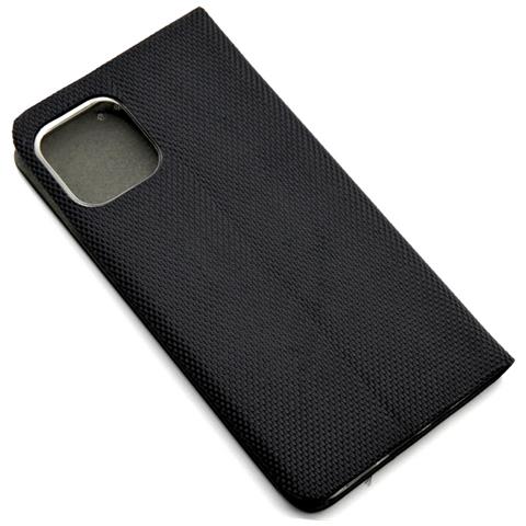 Custodia Book Orizzontale Sensitive Case Per Apple Iphone 12 - 12 Pro Black - Foto 1