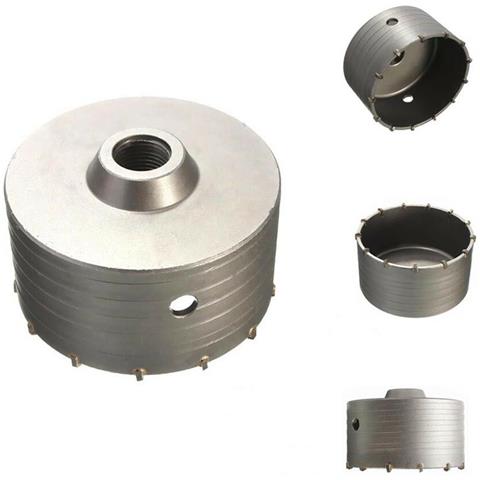 Fresa Muro Carotatrice Tazza 130mm Attacco Sds Plus 60cm Punte Trapano - Foto 4