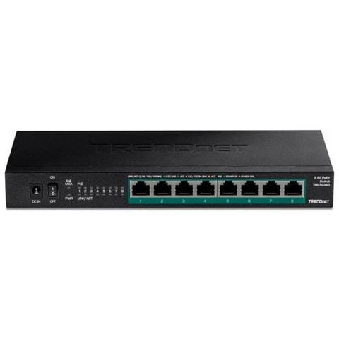 Tpe-tg380 Switch Di Rete Non Gestito 2.5g Ethernet (100/1000/2500) Supporto Power Over Ethernet (poe) Nero - Foto 2