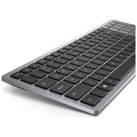 Tastiera Wireless KB740-GY-R-GER (Layout Tedesco) Colore Grigio, Nero - Foto 2