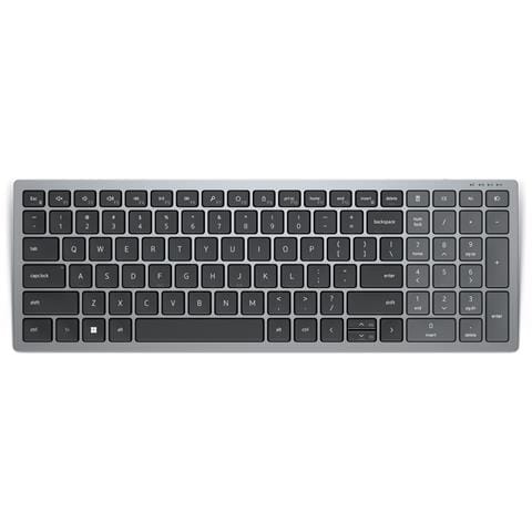 Tastiera Wireless KB740-GY-R-GER (Layout Tedesco) Colore Grigio, Nero - Foto 1