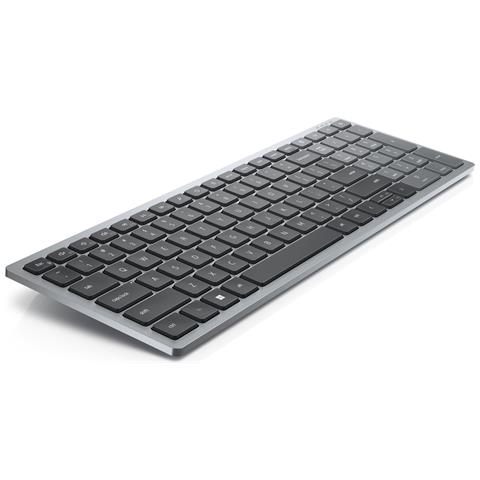 Tastiera Wireless KB740-GY-R-GER (Layout Tedesco) Colore Grigio, Nero - Foto 7
