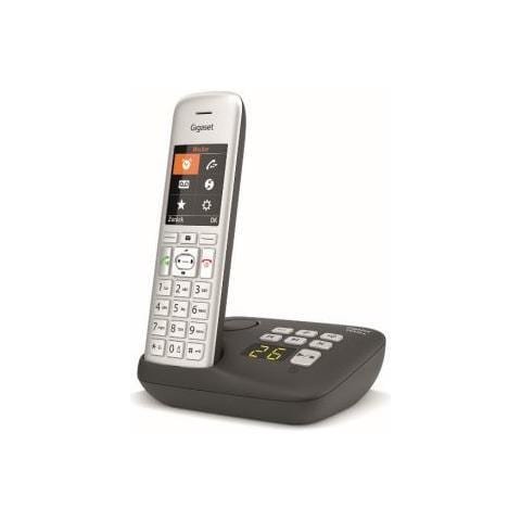 Ce 575 A Telefono Analogico /dect Identificatore Di Chiamata Nero, Argento - Foto 1