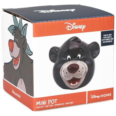 Disney - Il Libro Della Giungla ""baloo"" Vaso Per Piante A Forma Di Piccola Taglia - Foto 3