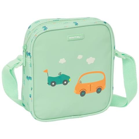 Borsa A Tracolla Macchine Verde 16 X 18 X 4 Cm - Foto 1