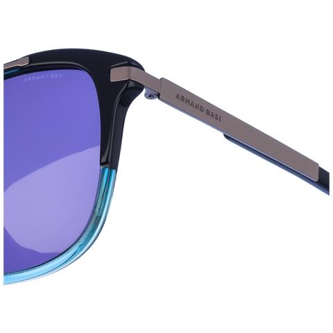 Occhiali Da Sole Dalla Forma Rettangolare Ab12306 Unisex - Foto 3