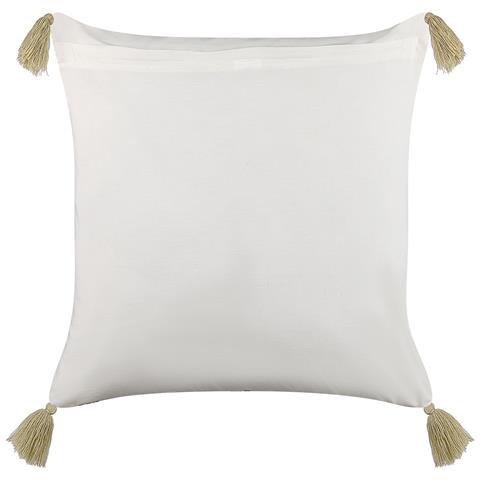 Cuscino Decorativo Setosa Cotone 45 X 45 Cm Geometrico Stampa A Blocchi Multicolore - Foto 2