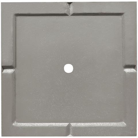 Vaso Da Fiori Argilla Grigio Tortora 33 X 33 X 70 Cm Dion - Foto 7