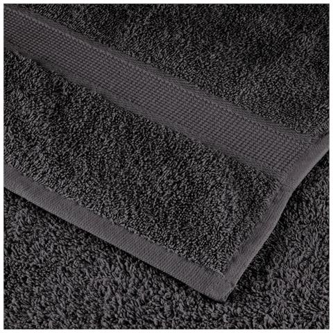 Asciugamani Ospiti SOLUND 50 pz Antracite 30x50cm 600gsm - Foto 2