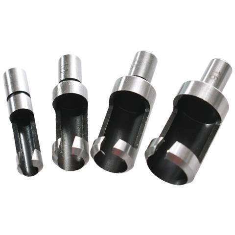 Set Di Punte Per Sughero Per Lavorazione Del Legno 4 Pezzi - Foto 1