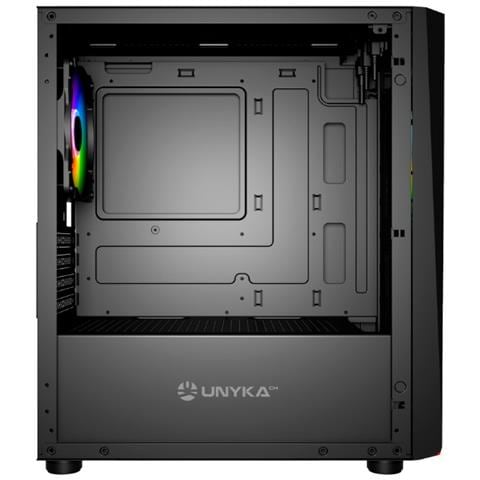 Case UK113021 PC micro ATX 2 Porte USB 3.2 Colore Nero (Finestrato) - Foto 5