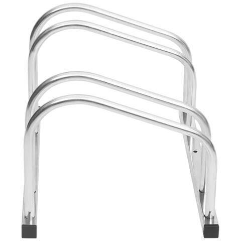 Portabici Per 2 Biciclette Acciaio Zincato - Foto 3