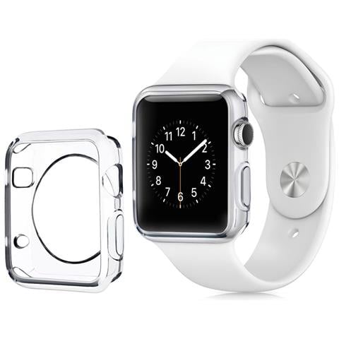 Apple Watch Cassa In Silicone 42 Mm 4x1x4 Cm. Colore Trasparente - Foto 1