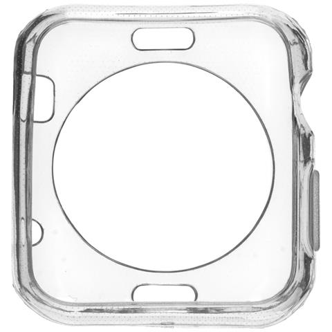 Apple Watch Cassa In Silicone 42 Mm 4x1x4 Cm. Colore Trasparente - Foto 2