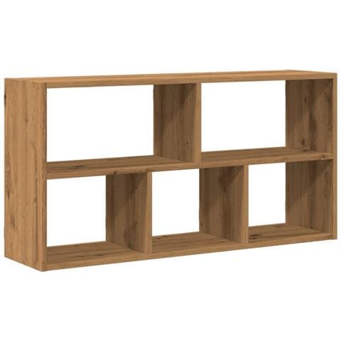 Scaffale A Parete Rovere Artigianale 100x25x50 Cm In Truciolato - Foto 2