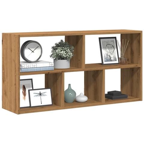 Scaffale A Parete Rovere Artigianale 100x25x50 Cm In Truciolato - Foto 1