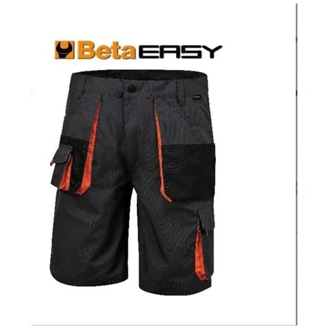 Bermuda Easy Twill 180gr Grey Tg.xxxxl - Foto 1