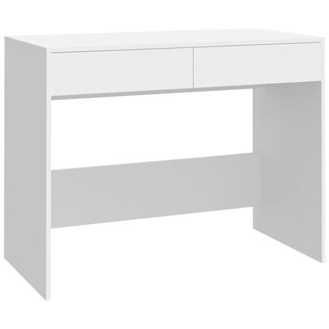 Lusso Casadino -  Scrivania Bianca 101x50x76,5 Cm In Truciolato - Foto 1