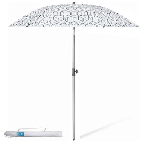 Ombrellone Spiaggia Au Kiri Rpet - Blue - Foto 1