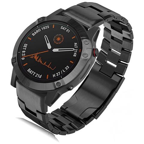 Cinturino Garmin A Sgancio Rapido - 22mm Titanio Nero - Foto 2