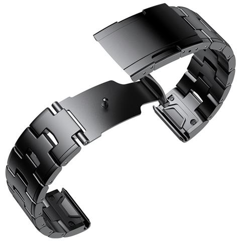 Cinturino Garmin A Sgancio Rapido - 22mm Titanio Nero - Foto 5