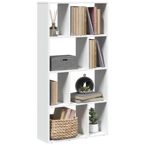Libreria Bianca 60x20x120 cm in Truciolato - Foto 2