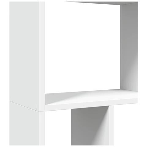 Libreria Bianca 60x20x120 cm in Truciolato - Foto 9