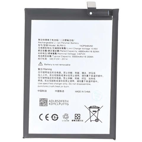 Batteria Li-polimero 3,87v Per Oneplus Nord N100 5000mah 19,35 Wh - Foto 1