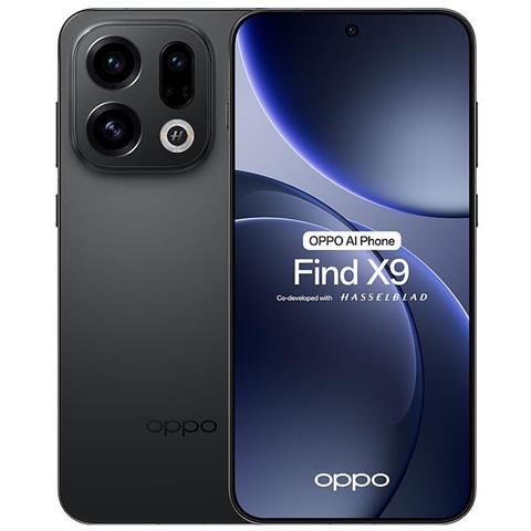 Find X9 5G AI 512GB 12GB Ram Display 6.59" Main Camera 50MP Dual nanoSim (+eSim) USB Type-C Android 16 Dimensity 9500 7025mAh Titanium Charcoal - Foto 1