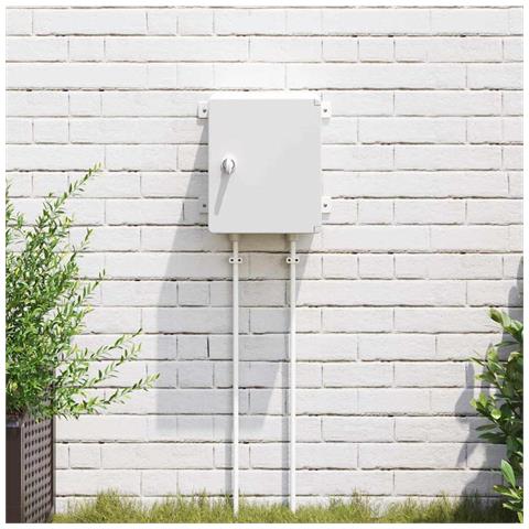 Armadietto di Controllo Grigio 25 x 13 x 30 cm Plastica ABS - Foto 2