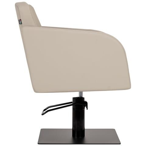 poltrona parrucchiere Elda grigio-beige - Foto 4