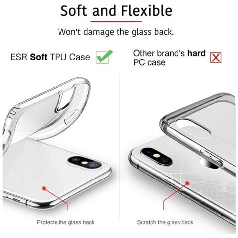 Ultra Slim Custodia Tpu Silicone 0,3mm Cover Case Per Apple Iphone 17 Trasparente - Foto 5