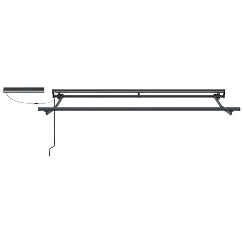 Struttura della tenda elettrica retrattile Antracite 3,5 x 2 m - Foto 2