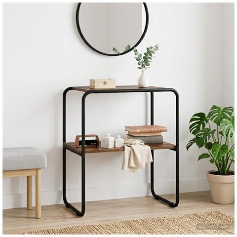 Tavolo consolle Rovere Fumo 60 x 42,5 x 70 cm - Foto 2
