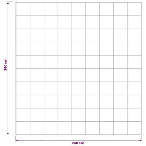 Set di piumone e cuscini 3 pz 240x260 cm Estate 140 GSM Lana - Foto 10