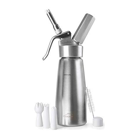 68404 - Sifone per crema in acciaio inox con testina in alluminio, 0,5 litri - Foto 1