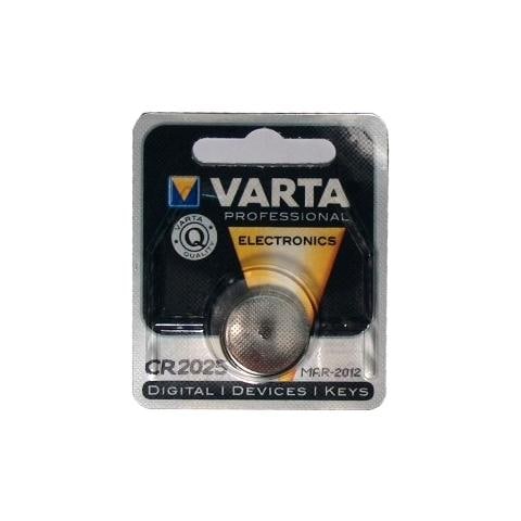 Primary Lithium Button CR 2025, Nickel-Oxyhydroxide (NiOx) , 3V, 170 mAh, 2 cm, 2 cm, 2,5 mm (0.0984") - Foto 1