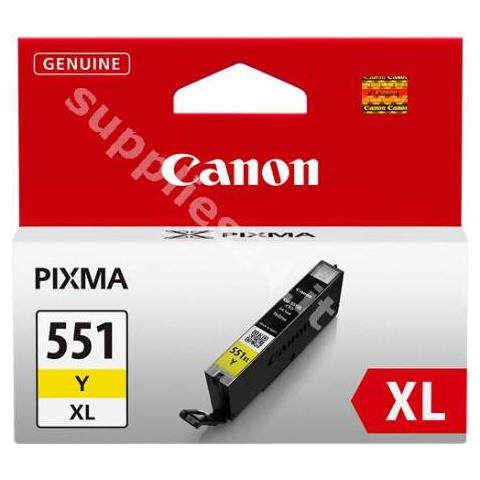 Original Cartuccia D'inchiostro Giallo Cli-551y Xl 6446b001 11ml Cartuccie Dï¿½inchiostro - Foto 1