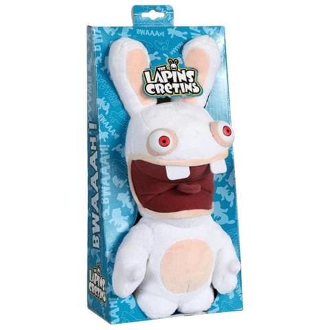 070337 - ""the Lapins Crétins, Coniglio Di Peluche Sonoro A Bocca Aperta, 28 Cm - Foto 2