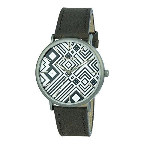 Orologio Analogico Quarzo Uomo con Cinturino in Pelle Saa1041-76 - Foto 3